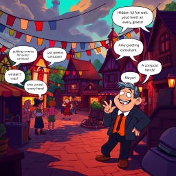 Whose Hello Is It Anyway? - Text-based game