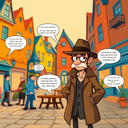 Whose Hello Is It Anyway? - Text-based game