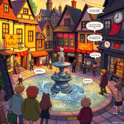 Whose Hello Is It Anyway? - Text-based game