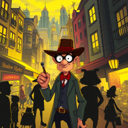 Whose Shadow is it Anyway? - Text-based game