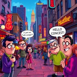 Whose Hello Is It Anyway? - Text-based game