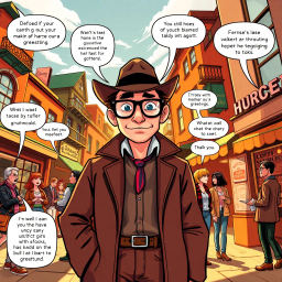 Whose Hello Is It Anyway? - Text-based game