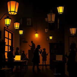 Whose Shadow Is It Anyway? - Text-based game