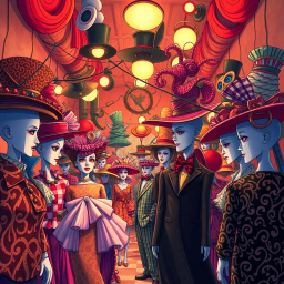 Whose Hat Is It Anyway? - Text-based game