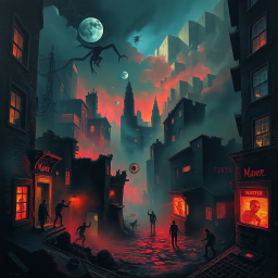 Whose Nightmare Is It Anyway? - Text-based game