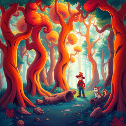 Log Jam Legends - Text-based game