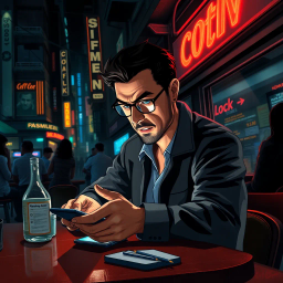 Whose Phone Is This, Anyway? - Text-based game