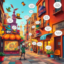 Whose Hat Is It Anyway? - Text-based game