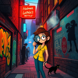 Whose Shadow Is It Anyway? - Text-based game