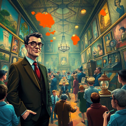 Mystery-comedy text games