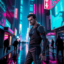 Cyberpunk Adventure text games