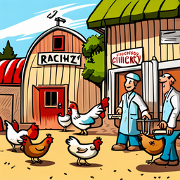 Radiology Ranch: Chicken Scan Frenzy - Text-based game