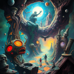 Whose Nightmare Is It Anyway? - Text-based game