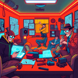 Squad Goals: The Heist Chronicles - Text-based game