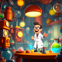 Whose Lab Is It Anyway? - Text-based game