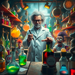 Whose Lab Is It Anyway? - Text-based game