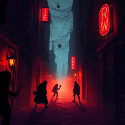 Whose Shadows Are These? - Text-based game