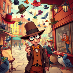 Whose Hat Is It Anyway? - Text-based game