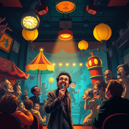 Whose Laughter Is It Anyway? - Text-based game