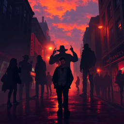 Whose Shadows Are These? - Text-based game