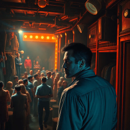 Who Stole the Show? - Text-based game