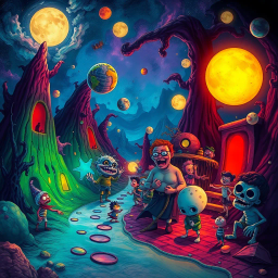 Whose Nightmare is It Anyway? - Text-based game