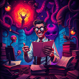 Nightmare Ledger: Whose Dream Is It Anyway? - Text-based game