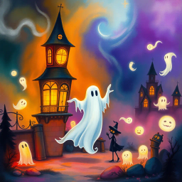 Whose Ghost Is It Anyway? - Text-based game