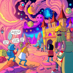 Whose Dimension Is It Anyway? - Text-based game