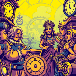 ChronoComedy: Whose Time Is It Anyway? - Text-based game