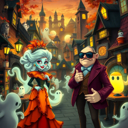 Whose Ghost Is It Anyway? - Text-based game