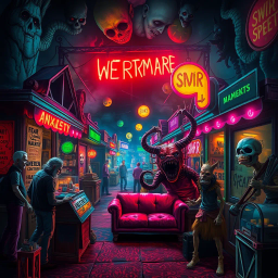 Whose Nightmare Is It Anyway? - Text-based game