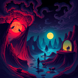 Whose Nightmare Is It Anyway? - Text-based game