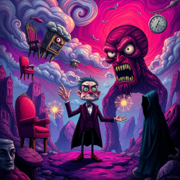Nightmare Negotiators - Text-based game