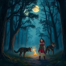 Moonlit Whispers - Text-based game