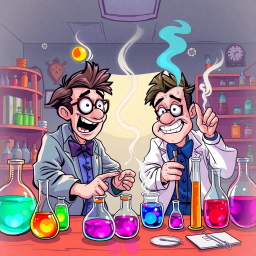 Whose Lab Is It Anyway? - Text-based game