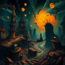 Whose Nightmare Is It Anyway? - Text-based game