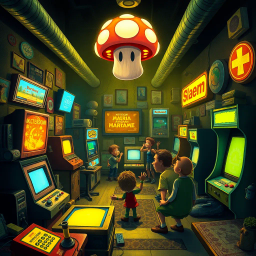 Mushroom Mayhem: A Corporate Takeover - Text-based game