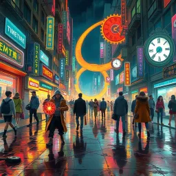 ChronoClash: Whose Time is it Anyway? - Text-based game