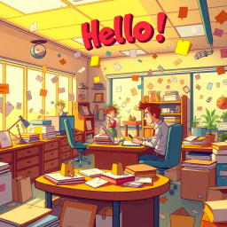 Whose Hellos Are These, Anyway? - Text-based game