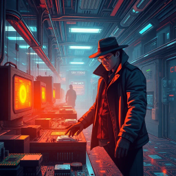 IRIS: Shadows of the Circuit - Text-based game