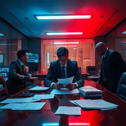 Corporate Clash: The Antitrust Chronicles - Text-based game
