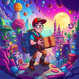 Quantum Conundrum: The Multiverse Delivery Service - Text-based game