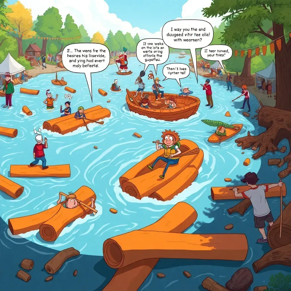 Log Jammin': Who's Logs Are These, Anyway?
