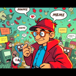 Memeception: Whose Hello Is It Anyway? - Text-based game