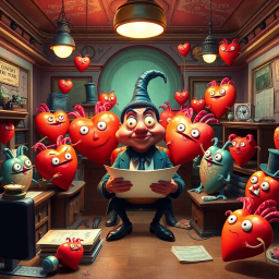 Whose Heart Is It, Anyway? - Text-based game