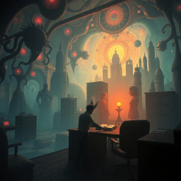 Whose Nightmare Is It Anyway? - Text-based game