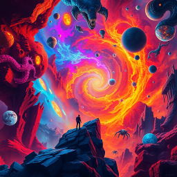 Spectrum Wars: Which Dimension Is It Anyway? - Text-based game