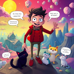 Dimension Shuffle: Whose Reality Is It Anyway? - Text-based game