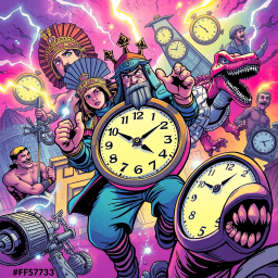 ChronoClash: Whose Time Is It Anyway? - Text-based game